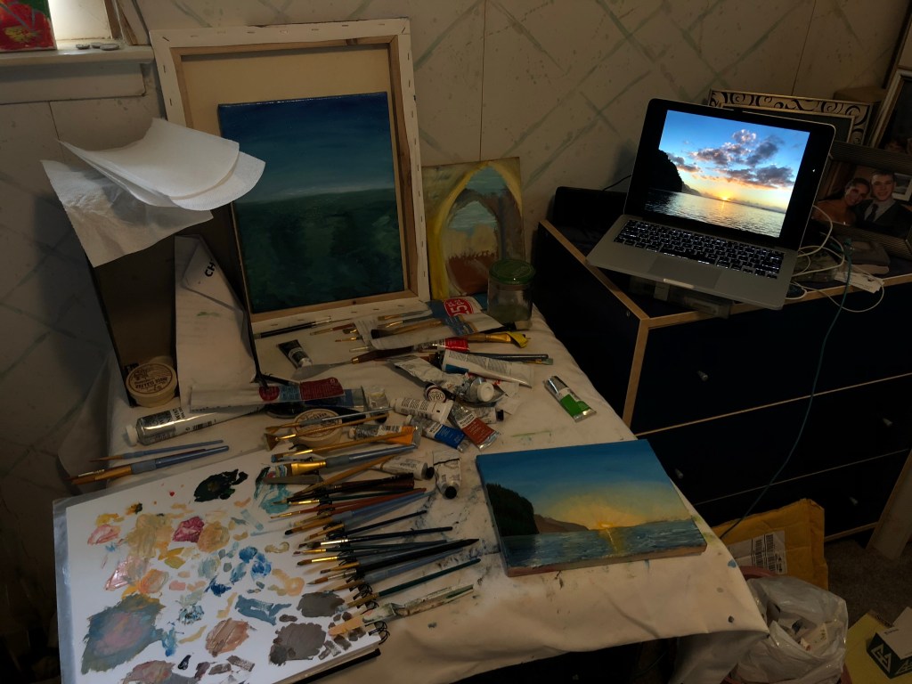 Painting scenes from Widdershinning