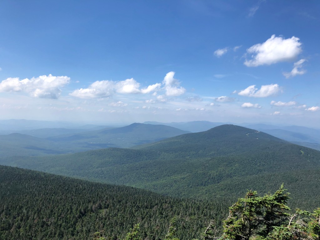 Green Mountain views for days