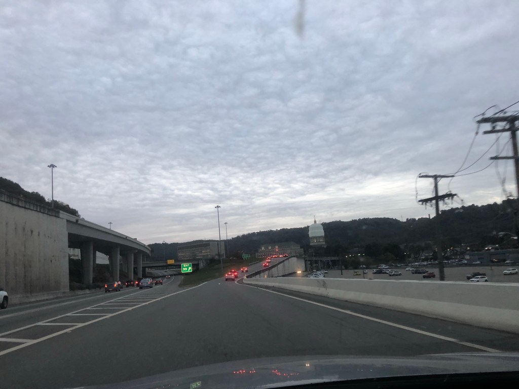 Capitol in the distance