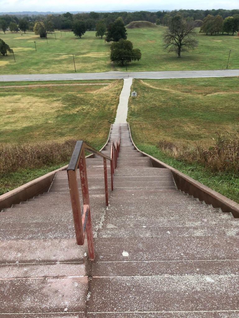 Top half of the mound