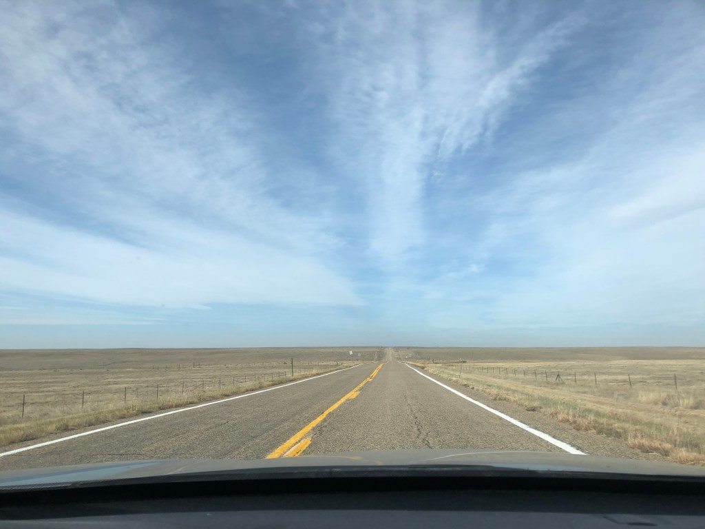 Back on the Kansas highway
