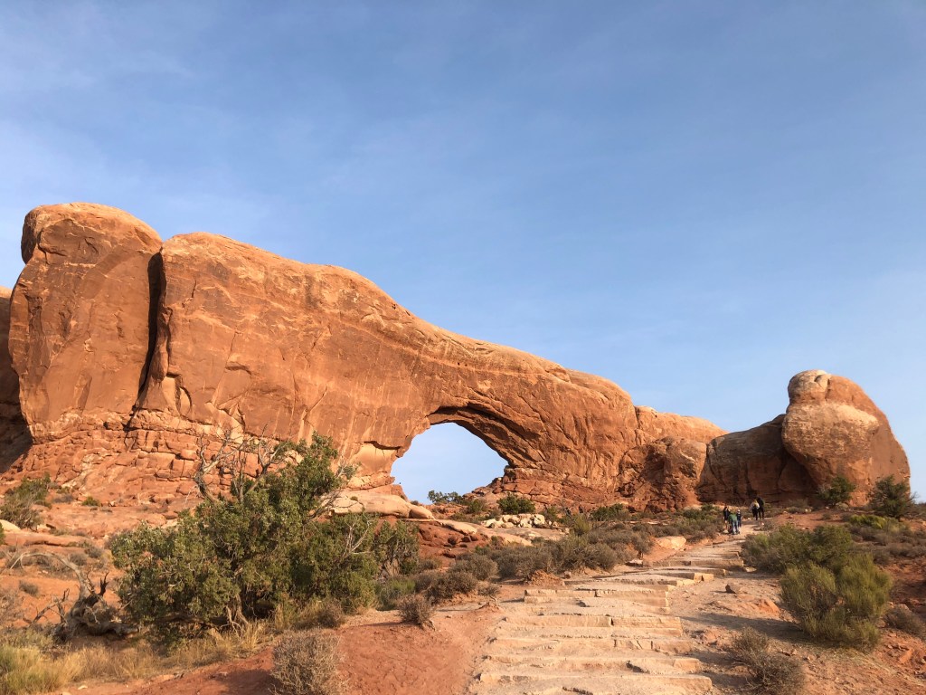 One of the arches of Arches